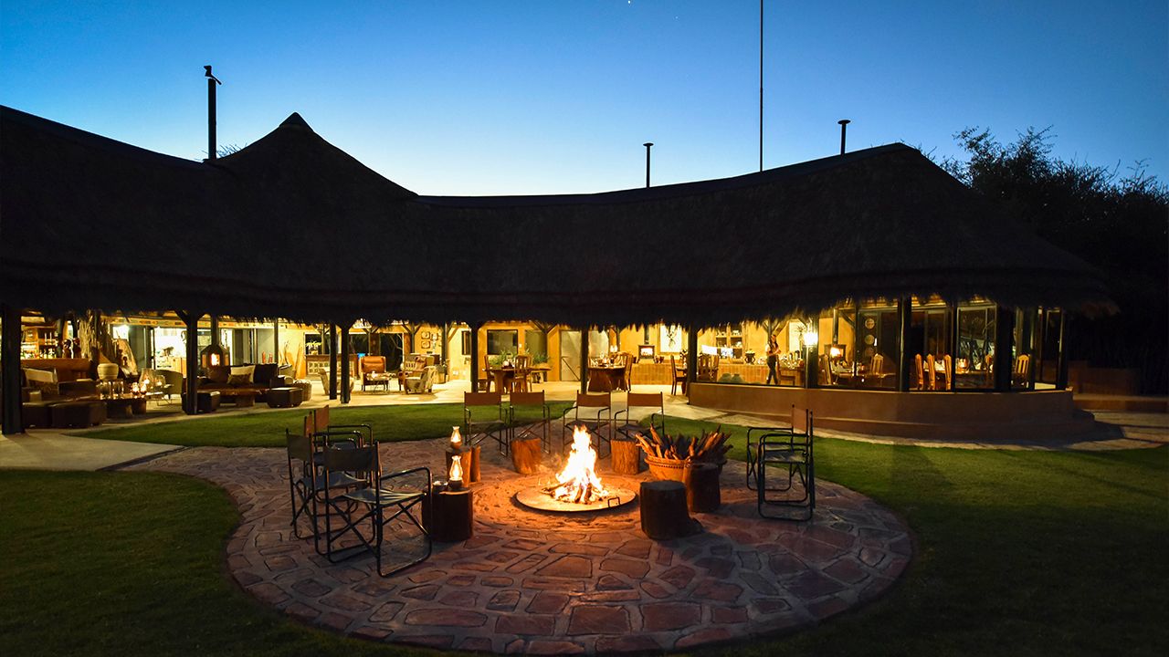 Okonjima-Luxury-Bush-Camp-Evening-Boma