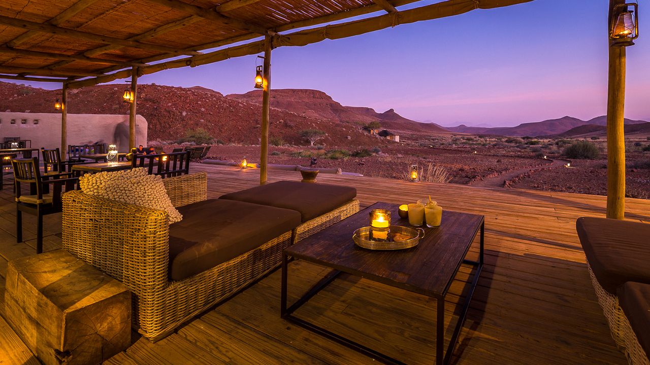 Damaraland-Camp-Verandah-Sunset